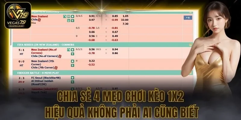 Chia Sẻ 4 Mẹo Chơi Kèo 1x2 Hiệu Quả Không Phải Ai Cũng Biết